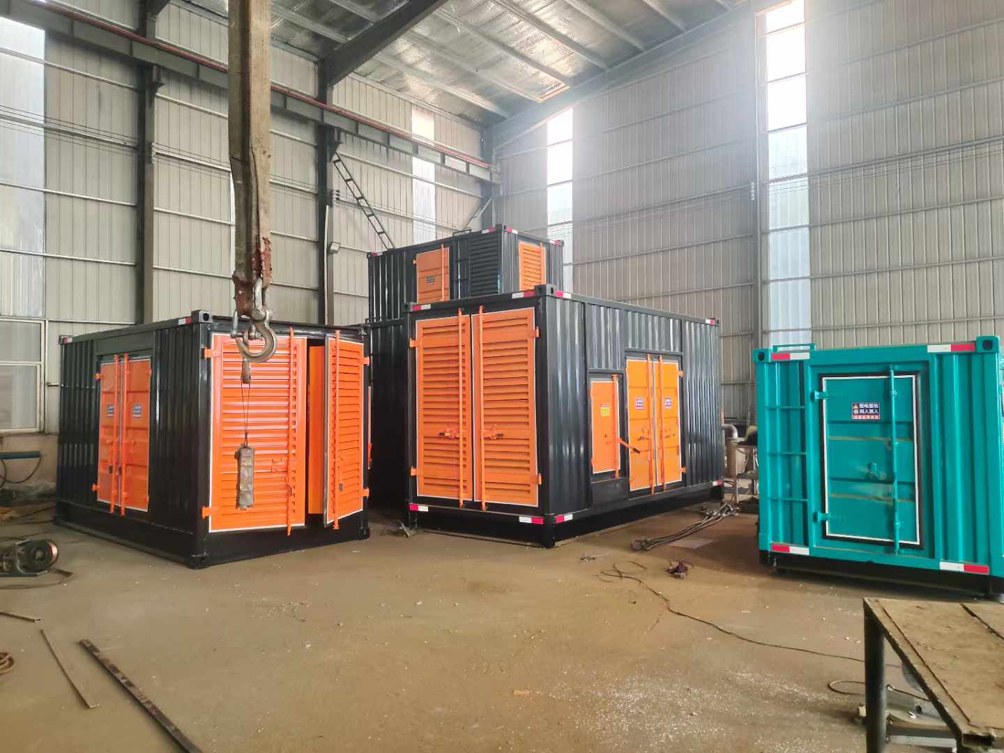 松北500kw柴油发电机组可以带动多少功率设备？